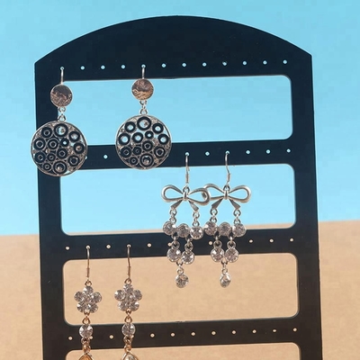 3mm اکریلیک جواهر نمایش اکریلیک لوازم آرایشی جواهرات دستیار صاحب نمایش کریستال پرداخت