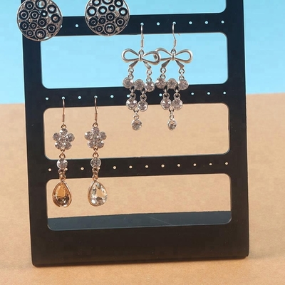 3mm اکریلیک جواهر نمایش اکریلیک لوازم آرایشی جواهرات دستیار صاحب نمایش کریستال پرداخت