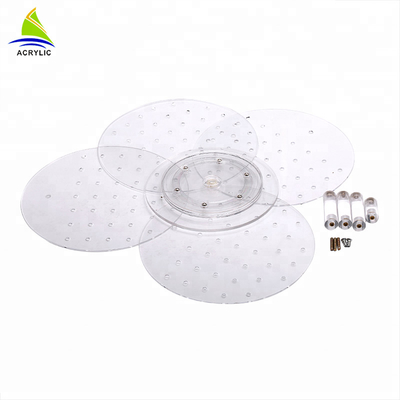 نمایش آکرولیک بالا جواهر نمایش قلاب نمایش پایه سینی برای خرده فروش