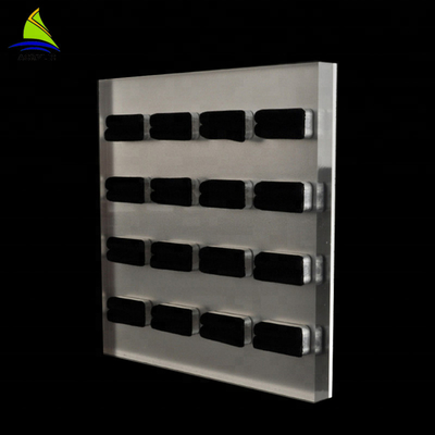 3mm اکریلیک جواهر نمایش جواهر نمایش رک سیاه تنها آکرولیک دستگیره انگشت انگشت
