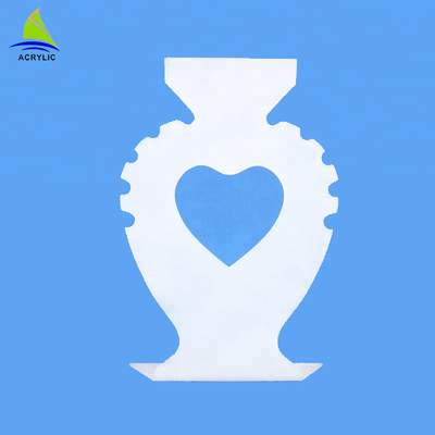 2018 آنلاین خرده فروشی Heart-shaped آکرولیک گردنبند نمایش جواهرات