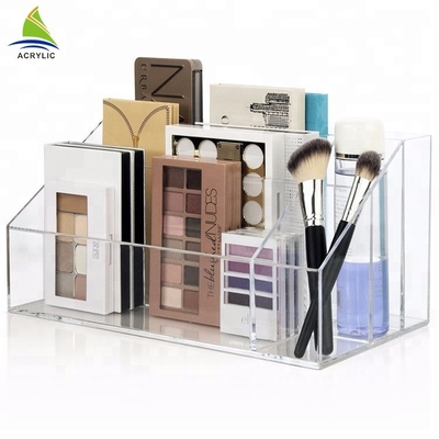 کریستال اکریلیک کریستال شفاف تشکیل دهنده سازمان دهنده لوازم آرایشی مدرن اکریلیک