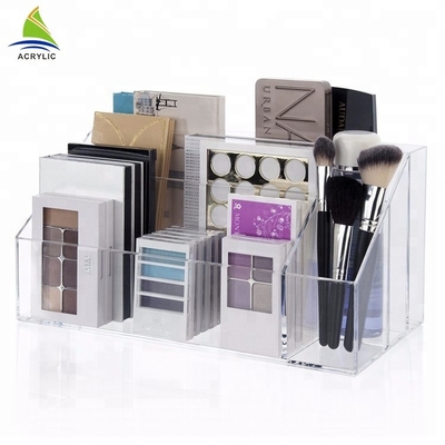 کریستال اکریلیک کریستال شفاف تشکیل دهنده سازمان دهنده لوازم آرایشی مدرن اکریلیک