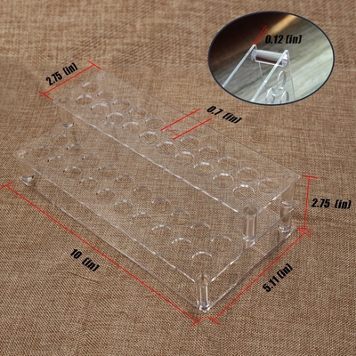 Clear Transparent لوازم آرایشی و بهداشتی شمارنده اکریلیک لب براق نمایش قاب