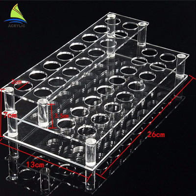 Clear Transparent لوازم آرایشی و بهداشتی شمارنده اکریلیک لب براق نمایش قاب