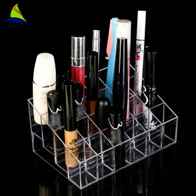 آرایشی آکریلیک شفاف 24 شبکه ها رژ لب نمایش / ذخیره ساز