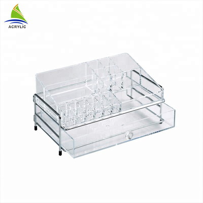 Tabletop Clear Organizer 1 کشو Acrylic Makeup Holder