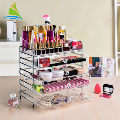 کریسمس هدایا Compact آرایشی آکواریوم Blush Organizer