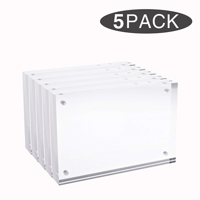 قاب عکس های اکریلیک Countertop Stand Certification ISO Magnetic Magic
