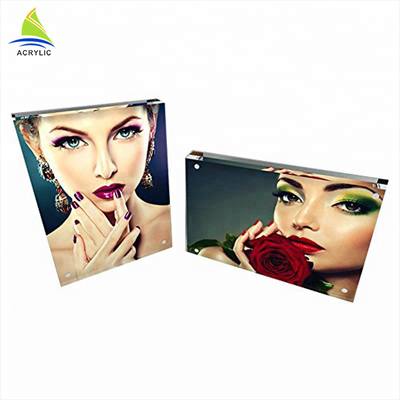 Flatness Fashion پاک کردن فریم های تصویر اکریلیک برای لوازم جانبی Office Supplies