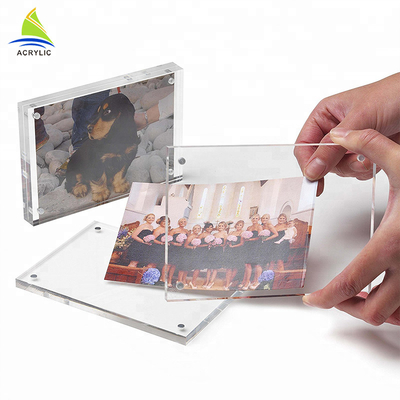 مگنبدن مد پاک کردن فریم های عکس اکریلیک Wall Mount Flatness Square Shape