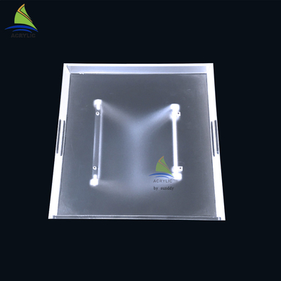 ضد عفونی سفارشی اکریلیک مبلمان اسکراب Plexiglass Side Coffee Table