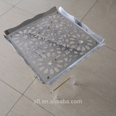 چشمک زدن مبلمان اکریلیک سفارشی تاشو اسنک اسنک سینی
