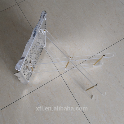 چشمک زدن مبلمان اکریلیک سفارشی تاشو اسنک اسنک سینی