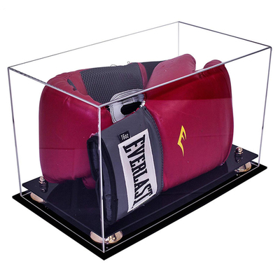 Eco-Friendly Deluxe اکریلیک جعبه نمایش دستکش جعبه نمایش W11 X D8 X H8.5 اینچ