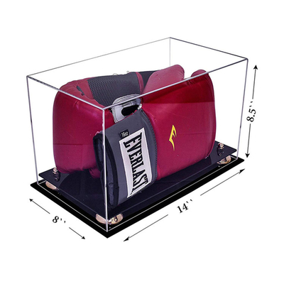 Eco-Friendly Deluxe اکریلیک جعبه نمایش دستکش جعبه نمایش W11 X D8 X H8.5 اینچ