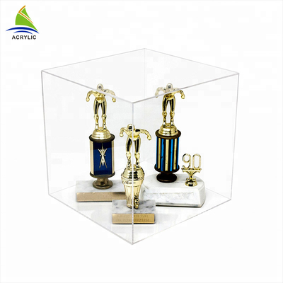 صفحه نمایش اکریلیک سفارشی صفحه نمایش تک صفحه خانه مکعب چاپ ابریشم