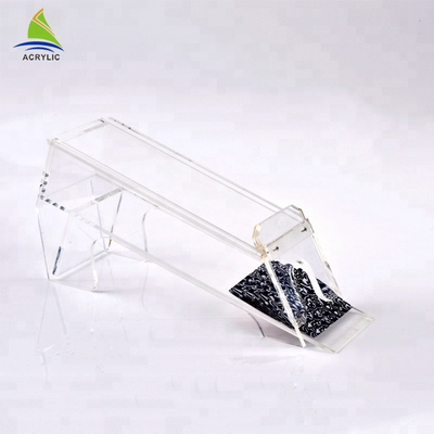 مدرن جعبه ذخیره سازی اکریلیک Promotion Playing Card Acrylic Poker organizer