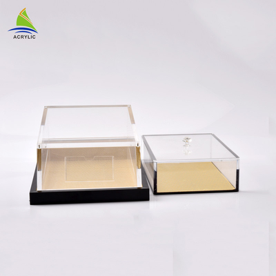 کفپوش کوچک نمایش اکریلیک نمایش جعبه سطح صاف چاپ روی صفحه نمایش ابریشم