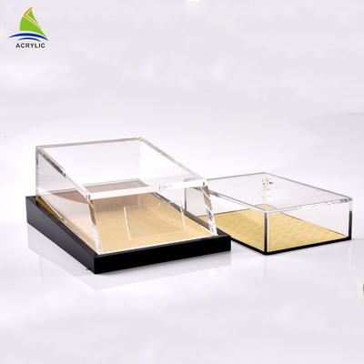 کفپوش کوچک نمایش اکریلیک نمایش جعبه سطح صاف چاپ روی صفحه نمایش ابریشم