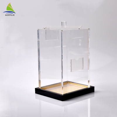 کفپوش کوچک نمایش اکریلیک نمایش جعبه سطح صاف چاپ روی صفحه نمایش ابریشم