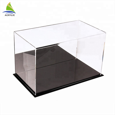 سازگار با محیط زیست اکریلیک جعبه ذخیره سازی Plexiglass اسباب بازی اکریلیک مورد نمایش