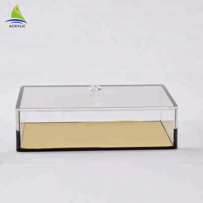 جعبه ذخیره سازی اکریلیک تابلوچسبها جعبه هدیه جینسنگ چاپ ابریشم