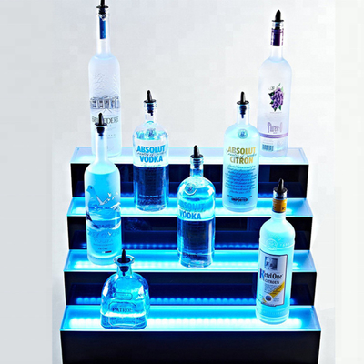 قفسه نوار اکریلیک Led Bar Led Shelf Display ظروف سینی برای ذخیره سازی