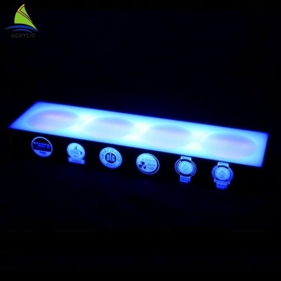 طراحی مدرن بطری شیشه ای منحصر به فرد نمایش رهبری بطری آکریلیک شراب