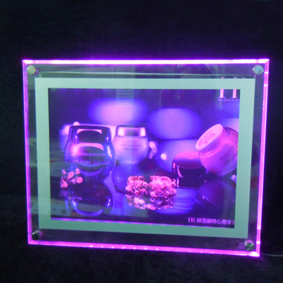 پاک کردن دیوار آکریلیک LED جعبه نور Sign Board آکرولیک تبلیغات جعبه نور