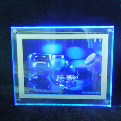 پاک کردن دیوار آکریلیک LED جعبه نور Sign Board آکرولیک تبلیغات جعبه نور