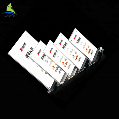 جدید طراحی آکرولیک نشان دارنده نشانگر بالا آکریلیک بروشور دارنده
