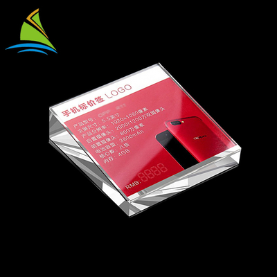 آرم روشن رنگی Solid Engraved Acrylic را بلوک سطح سختی بالا