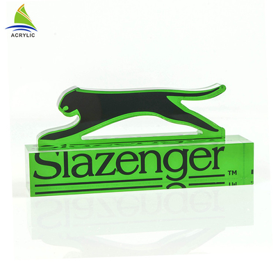 سازگار با محیط زیست آکرولیک نمایشگر صوتی Solid State Engraved Acrylic Block Block