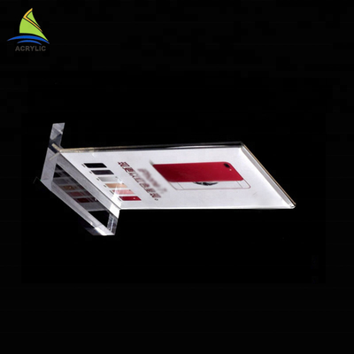 کارت اکریلیک وارد کردن علامت نگهدارنده برای کسب و کار تبلیغات