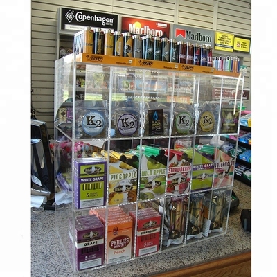 سفارشی ضد شفاف Clear Acrylic Display برای فروشگاه خرده فروشی