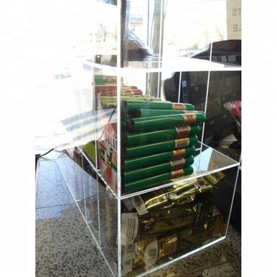 سفارشی ضد شفاف Clear Acrylic Display برای فروشگاه خرده فروشی