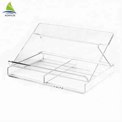 مدل اکریلیک سفارشی نمایش مد طراحی پاک کردن پایه لپ تاپ اکریلیک دسکتاپ
