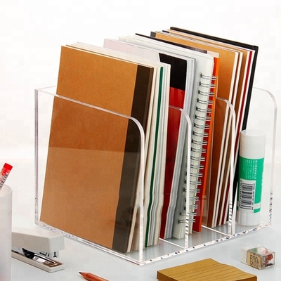 پرینترهای لیزری اکریلیک بروشورها OEM Design Acrylic Book Case Silk Screen Printing