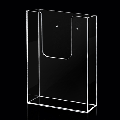 دارندگان بروشور اکریلیک OEM ، دارنده پلاستیک 1/3 A4 Leaflet Holder