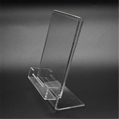 5 &quot;X 7&quot; اکریلیک Lucite Plexiglass شیب درج نگهدارنده علامت را با جیب کارت ویزیت قرار دهید