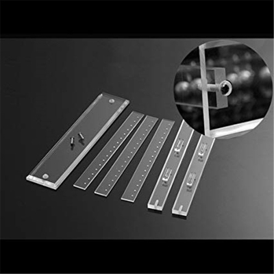 غرفه نمایشگر گوشواره و نگهدارنده جواهرات اکریلیک 3 ردیف پاک کنید