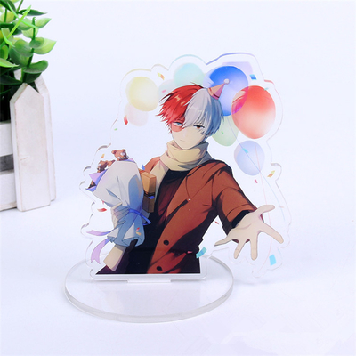 صفحه نمایش اکریلیک سفارشی خلاق Standee Anime Photo Standby Table Advertising Standee