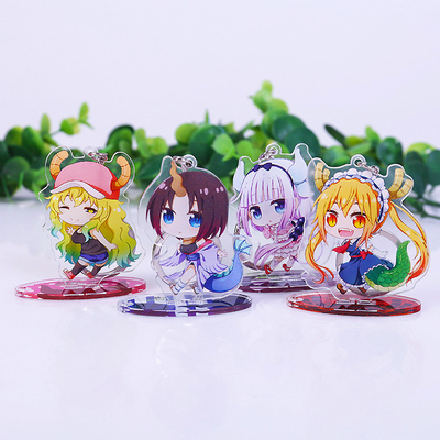 صفحه نمایش اکریلیک سفارشی خلاق Standee Anime Photo Standby Table Advertising Standee