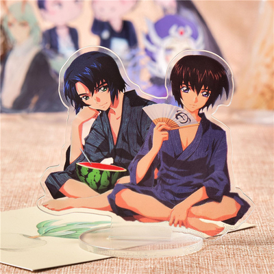 صفحه نمایش اکریلیک سفارشی خلاق Standee Anime Photo Standby Table Advertising Standee