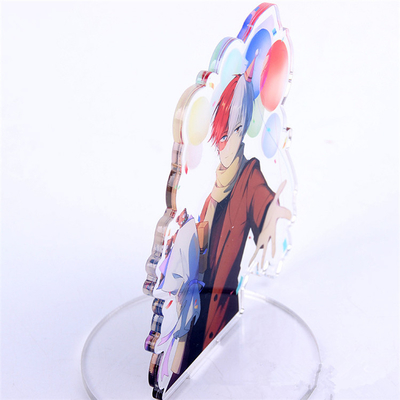 صفحه نمایش اکریلیک سفارشی خلاق Standee Anime Photo Standby Table Advertising Standee