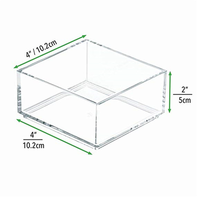 بروشور آکریلیک سفارشی Clear Lucite 4x6 Holders / Paper Sticky Note Pad Holder