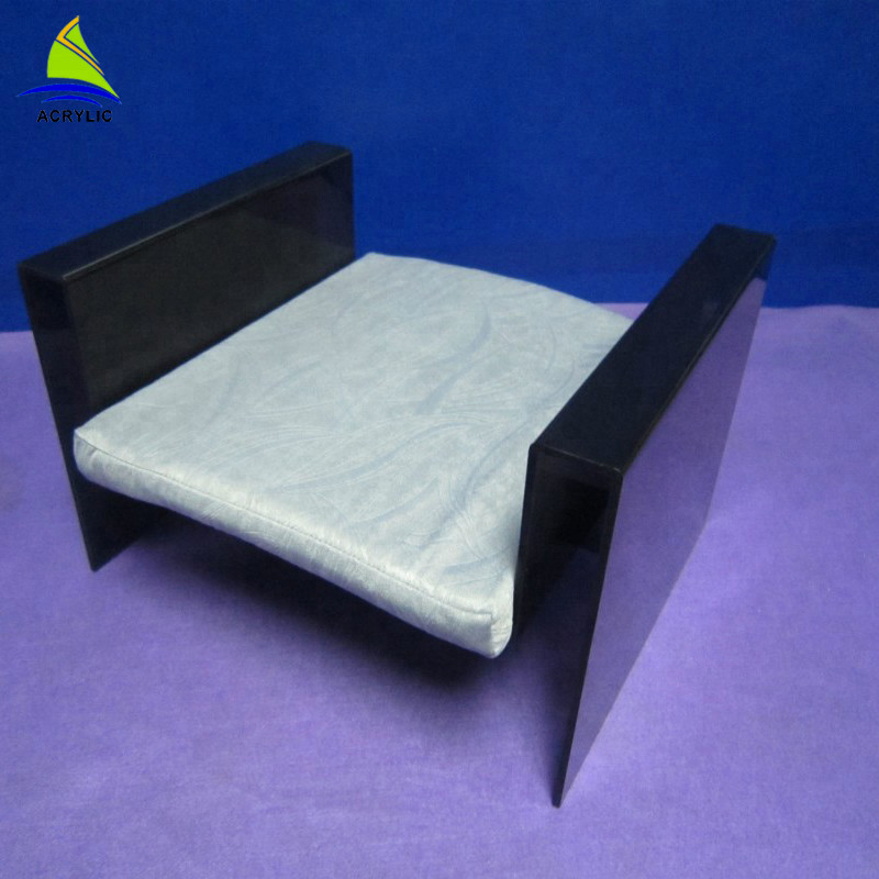 تولید کننده تجهیزات نصب شده تخت تختخواب اکریلیک / مبل راحتی برای سگ دست ساز خانگی