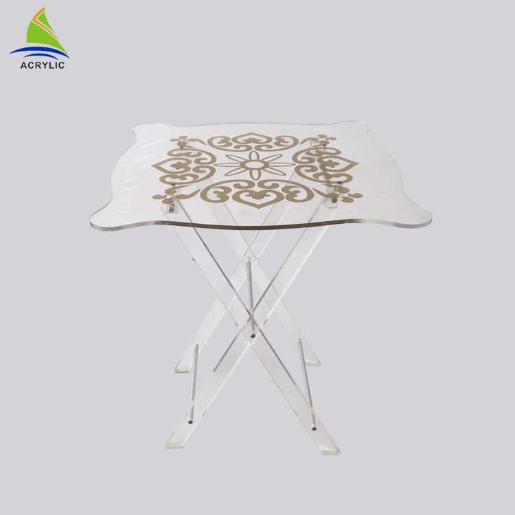 لوکس چاپ اتاق نشیمن میز قهوه / میز بالا قهوه برای اتاق نشیمن