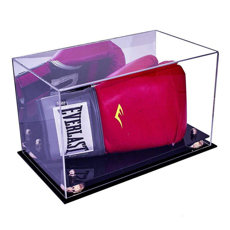 Eco-Friendly Deluxe اکریلیک جعبه نمایش دستکش جعبه نمایش W11 X D8 X H8.5 اینچ